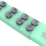 Maxbell Guitar Finger Strengthener Ergonomic Hand Exerciser for Piano Ukulele Guitar green