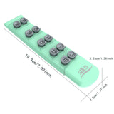 Maxbell Guitar Finger Strengthener Ergonomic Hand Exerciser for Piano Ukulele Guitar green