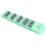 Maxbell Guitar Finger Strengthener Ergonomic Hand Exerciser for Piano Ukulele Guitar green