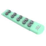 Maxbell Guitar Finger Strengthener Ergonomic Hand Exerciser for Piano Ukulele Guitar green