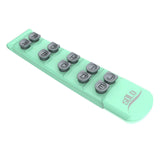 Maxbell Guitar Finger Strengthener Ergonomic Hand Exerciser for Piano Ukulele Guitar green