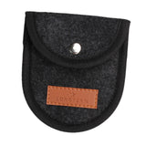 Maxbell Picks Storage Pouch Box Soft Portable Guitar Picks Holder for Kids Guitarist Black