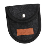 Maxbell Picks Storage Pouch Box Soft Portable Guitar Picks Holder for Kids Guitarist Black