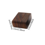 Maxbell Guitar Pick Box Storage Wooden Guitar Picks Case for Guitar Music Instrument