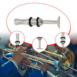 Maxbell Embouchure Training Device Muscles Builder for Woodwinds Saxophone Trombones Silver