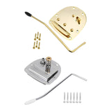 Maxbell Tremolo Bridge with Screw Single Rocker Metal Direct Replace with Whammy Bar Gold