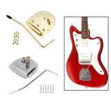 Maxbell Tremolo Bridge with Screw Single Rocker Metal Direct Replace with Whammy Bar Gold