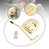 Maxbell Tremolo Bridge with Screw Single Rocker Metal Direct Replace with Whammy Bar Gold