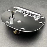 Maxbell Tremolo Bridge with Screw Single Rocker Metal Direct Replace with Whammy Bar Silver