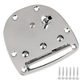 Maxbell Tremolo Bridge with Screw Single Rocker Metal Direct Replace with Whammy Bar Silver