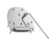 Maxbell Tremolo Bridge with Screw Single Rocker Metal Direct Replace with Whammy Bar Silver