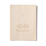 Maxbell 3 Pieces Neck Shims for Electric Guitar Wooden Parts Guitar Neck Plate Tools