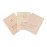 Maxbell 3 Pieces Neck Shims for Electric Guitar Wooden Parts Guitar Neck Plate Tools