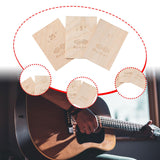 Maxbell 3 Pieces Neck Shims for Electric Guitar Wooden Parts Guitar Neck Plate Tools