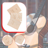 Maxbell 3 Pieces Neck Shims for Electric Guitar Wooden Parts Guitar Neck Plate Tools