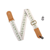 Maxbell Ukulele Strap Universal Shoulder Belt for 4 String Instruments Tenor Soprano Beige