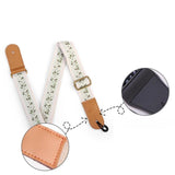 Maxbell Ukulele Strap Universal Shoulder Belt for 4 String Instruments Tenor Soprano Beige