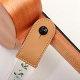 Maxbell Ukulele Strap Universal Shoulder Belt for 4 String Instruments Tenor Soprano Beige