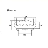 Maxbell Guitar Pickup Set with Screws for Style Electric Guitar Accessories Parts