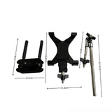 Maxbell Music Instrument Tablet Holder for Presentations Practice Drum Set Accessory