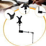 Maxbell Music Instrument Tablet Holder for Presentations Practice Drum Set Accessory