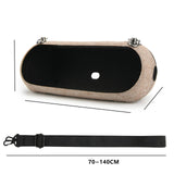 Maxbell Portable Speaker Travel Holder Bag Storage Bag for for Traveling Lightweight Golden