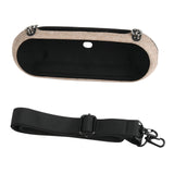 Maxbell Portable Speaker Travel Holder Bag Storage Bag for for Traveling Lightweight Golden