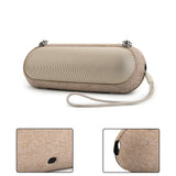 Maxbell Portable Speaker Travel Holder Bag Storage Bag for for Traveling Lightweight Golden