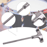 Maxbell Drum Key Drum Tight Screw Sturdy Metal for Drummers Marching Drums Accessory 130 mm
