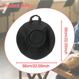 Maxbell Hand Drum Case Cover Oxford Cloth Scratch Resistant Portable Tongue Drum Bag