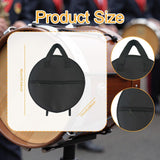 Maxbell Snare Drum Bag Portable with Carry Handle and Shoulder Strap Snare Drum Case