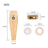 Maxbell Wooden Kazoo Gift for Adults Educational All Ages Present Preschool Learning