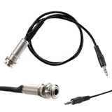 Maxbell Guitar Pickup End Pin Jack Socket to Cable Endpin Output Jack Guitar Adapter