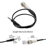 Maxbell Guitar Pickup End Pin Jack Socket to Cable Endpin Output Jack Guitar Adapter