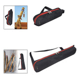 Maxbell Rain Sound Stick Instrument Shoulder Bag Black with Double Zipper Waterproof 9x26cm