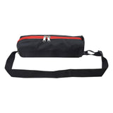 Maxbell Rain Sound Stick Instrument Shoulder Bag Black with Double Zipper Waterproof 9x26cm