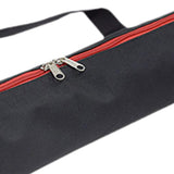 Maxbell Rain Sound Stick Instrument Shoulder Bag Black with Double Zipper Waterproof 9x52cm