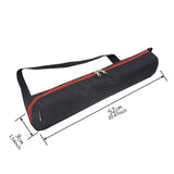 Maxbell Rain Sound Stick Instrument Shoulder Bag Black with Double Zipper Waterproof 9x52cm