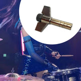 Maxbell Drum Tuning Key Easy to Use Accessories Ergonomic Universal Tension Drum Key Silver