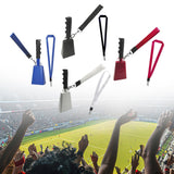 Maxbell Metal Cowbell with Handle Service Cheering Bell for Christmas Party Birthday blue
