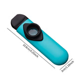 Maxbell Kazoo Party Favor Lightweight Accompaniment Beginner Gift Musical Instrument Blue Green