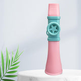 Maxbell Kazoo Great Sound Easy to Learn Flute Mini Professional Ukulele Music Lovers Pink