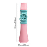 Maxbell Kazoo Great Sound Easy to Learn Flute Mini Professional Ukulele Music Lovers Pink