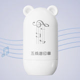 Maxbell Music Staff Roller Stamp Musical Line Stamp for Classroom Outdoors Guitar