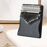 Maxbell 17 Key Mini Finger Piano Small Compact Music Instrument for Kids Adults Gift black