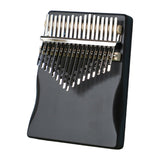 Maxbell 17 Key Mini Finger Piano Small Compact Music Instrument for Kids Adults Gift black