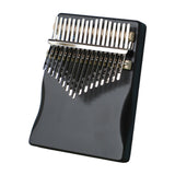 Maxbell 17 Key Mini Finger Piano Small Compact Music Instrument for Kids Adults Gift black