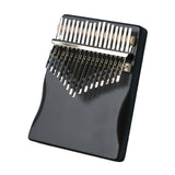 Maxbell 17 Key Mini Finger Piano Small Compact Music Instrument for Kids Adults Gift black