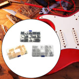 Maxbell Guitar Screw Kit Accessories Guitar Repairing Kit for Tuner Pickguard Switch Black