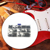 Maxbell Guitar Screw Kit Accessories Guitar Repairing Kit for Tuner Pickguard Switch Black